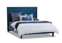 ARNOLD - Navy Queen Bed ARNOLD