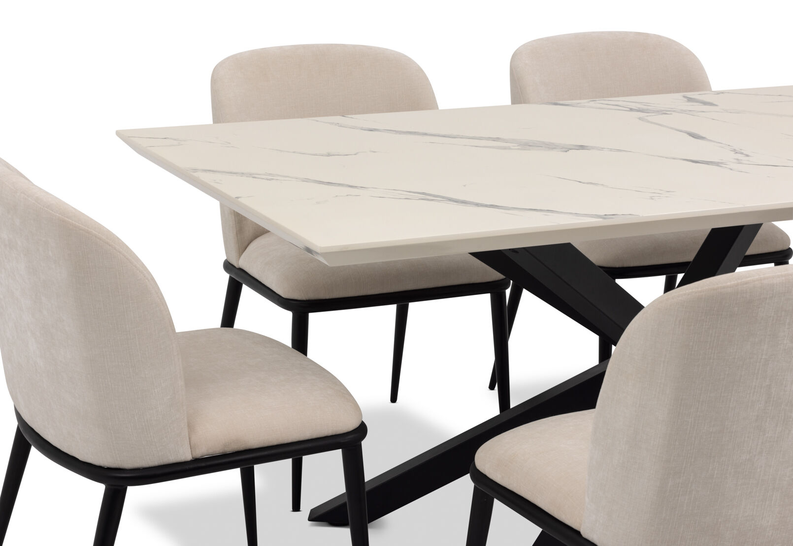ARABELLA - 7 Piece Dining Suite with Cedric Dining Chairs ARABELLA