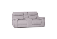 BRAVORA FABRIC - 2 Seater Sofa Electric Recliner with Console BRAVORA FABRIC