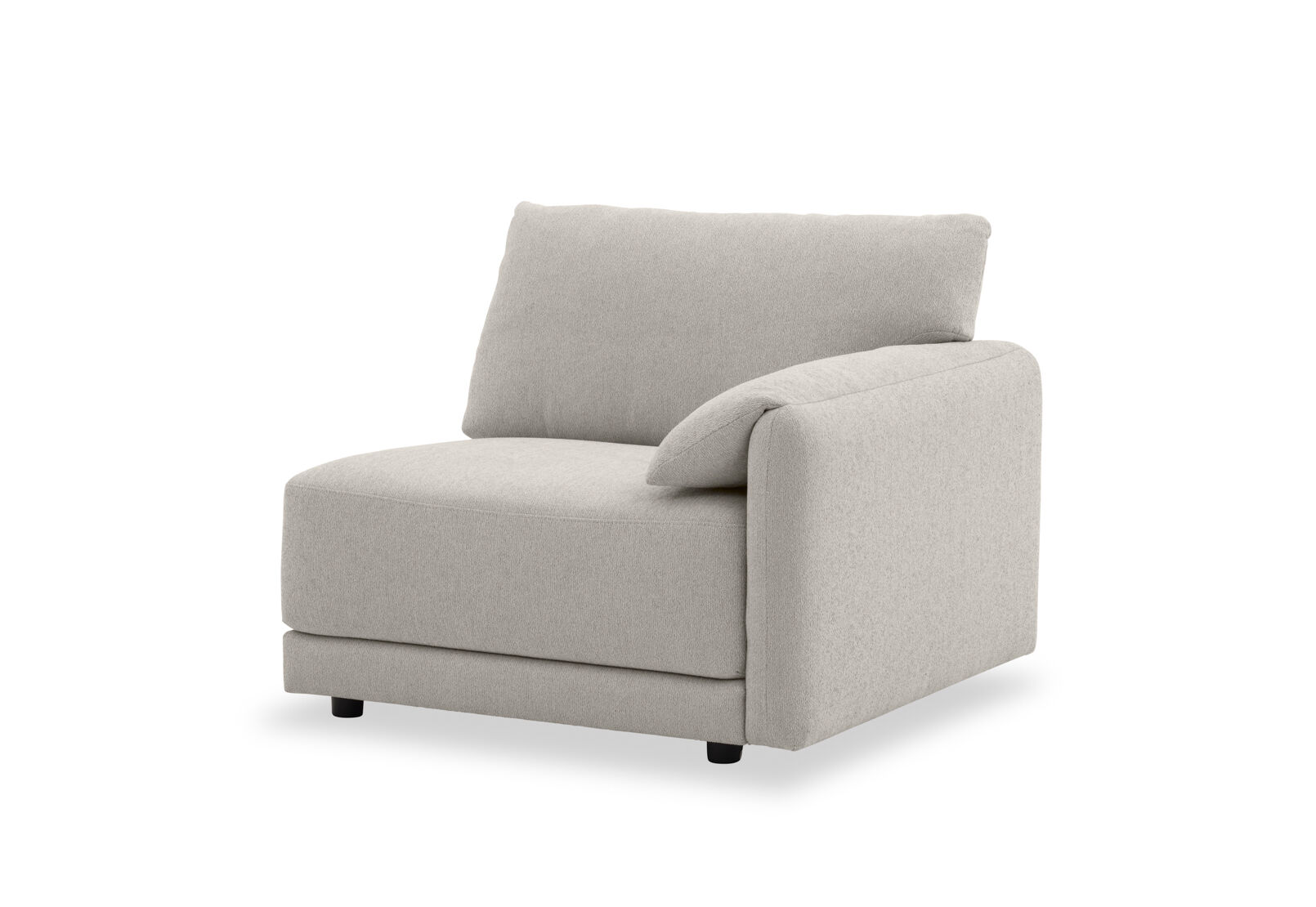 VARLEY FABRIC - Modular Right Hand Facing Chair VARLEY FABRIC