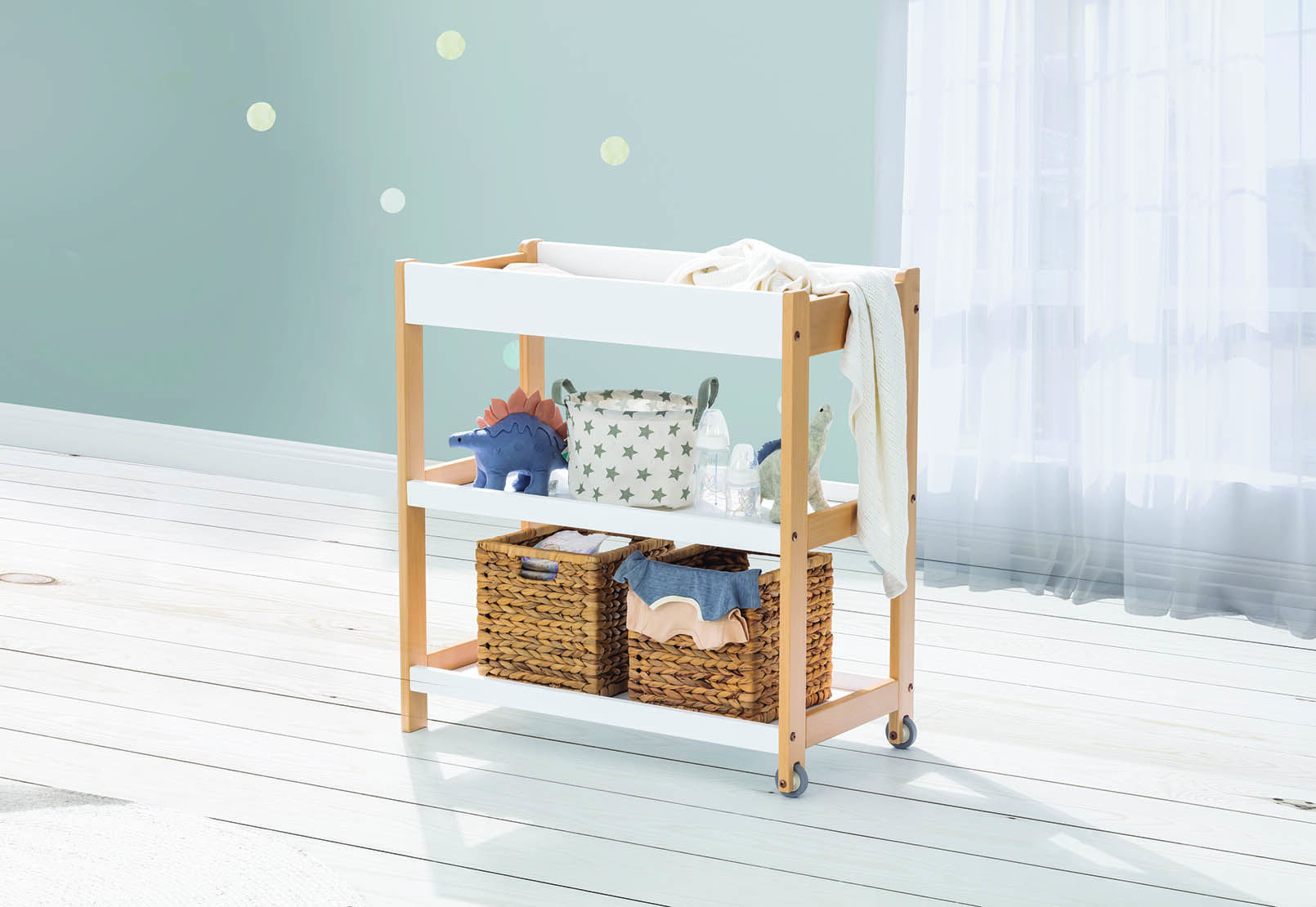 CAMLET - 3 Tier Change Table with Change Pad CAMLET