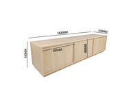 WATKINS - 3 Door Entertainment Unit WATKINS