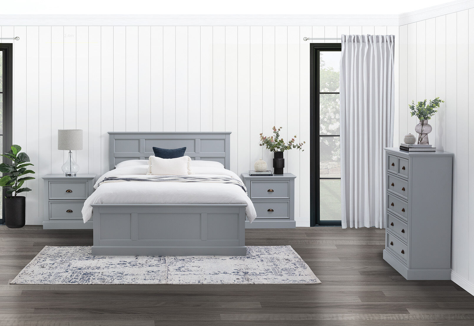 CHRYSTELLE - 6 Drawer Tall Chest CHRYSTELLE
