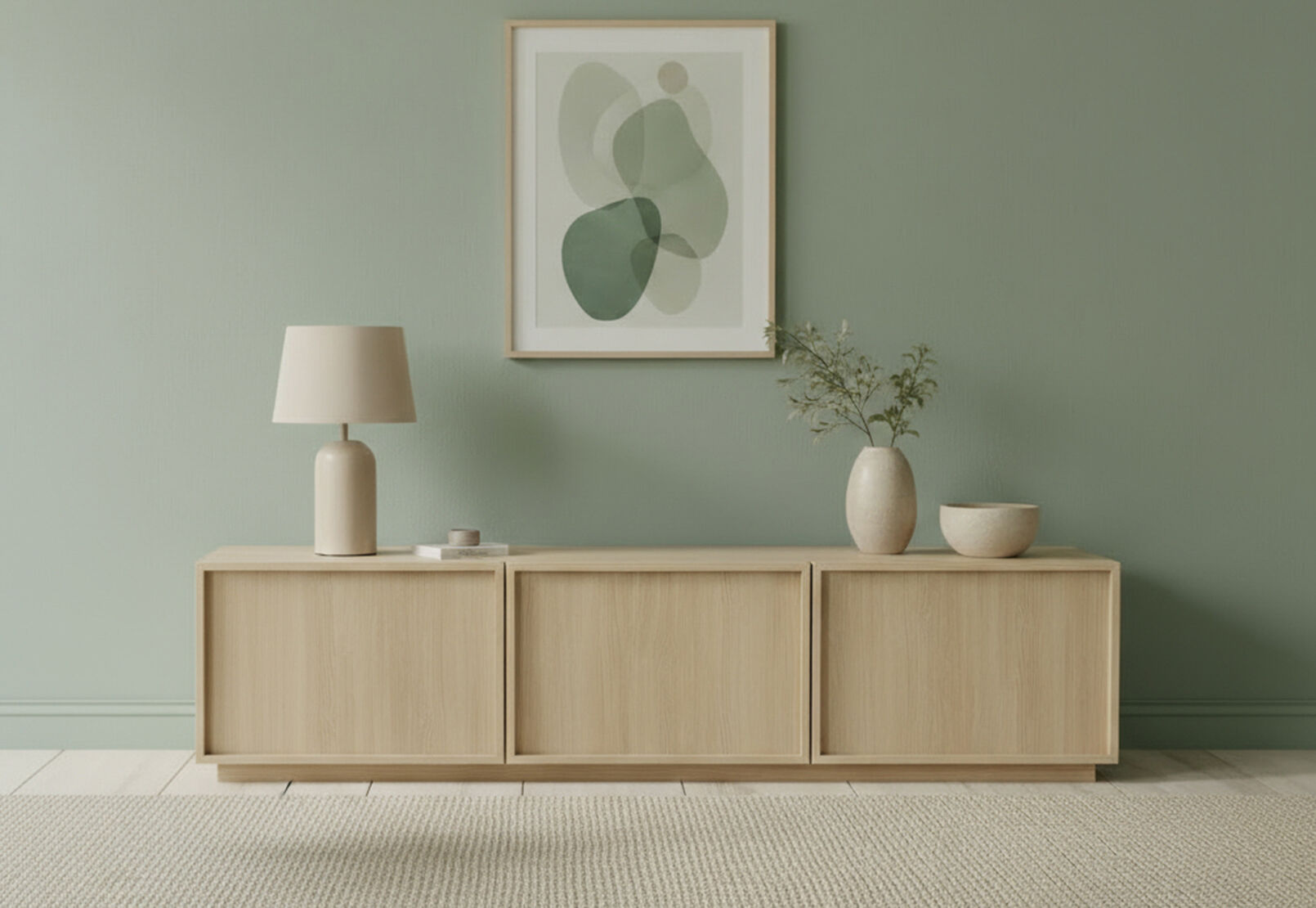 Watkins 3 Door Entertainment Unit - Modern TV Stand