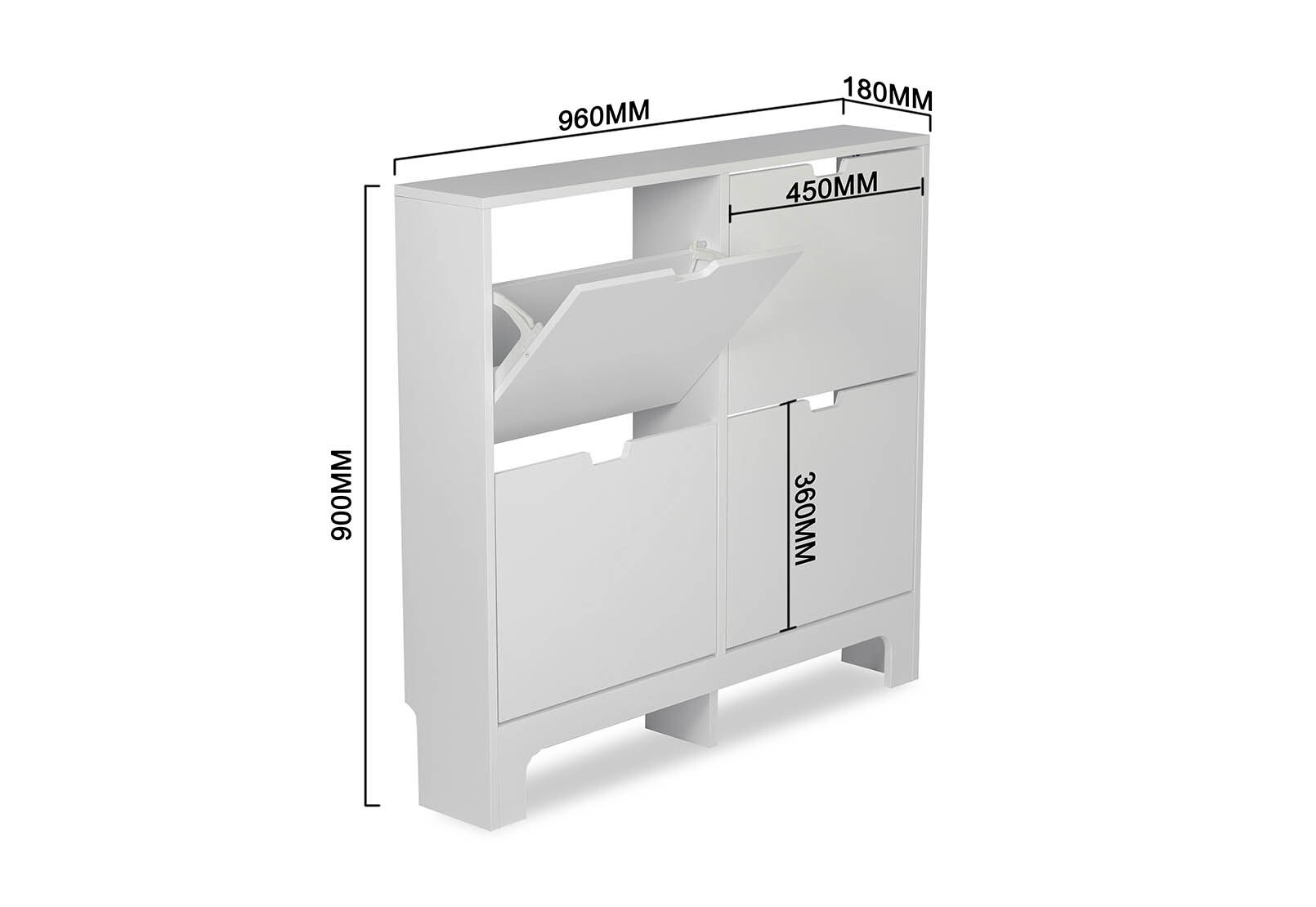 Amart 2025 shoe cabinet