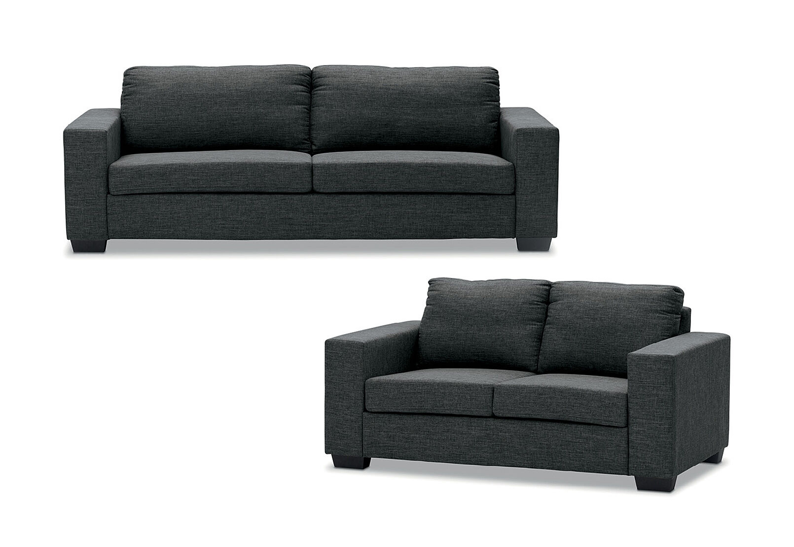 GRANITE BONZA Fabric Sofa Pair