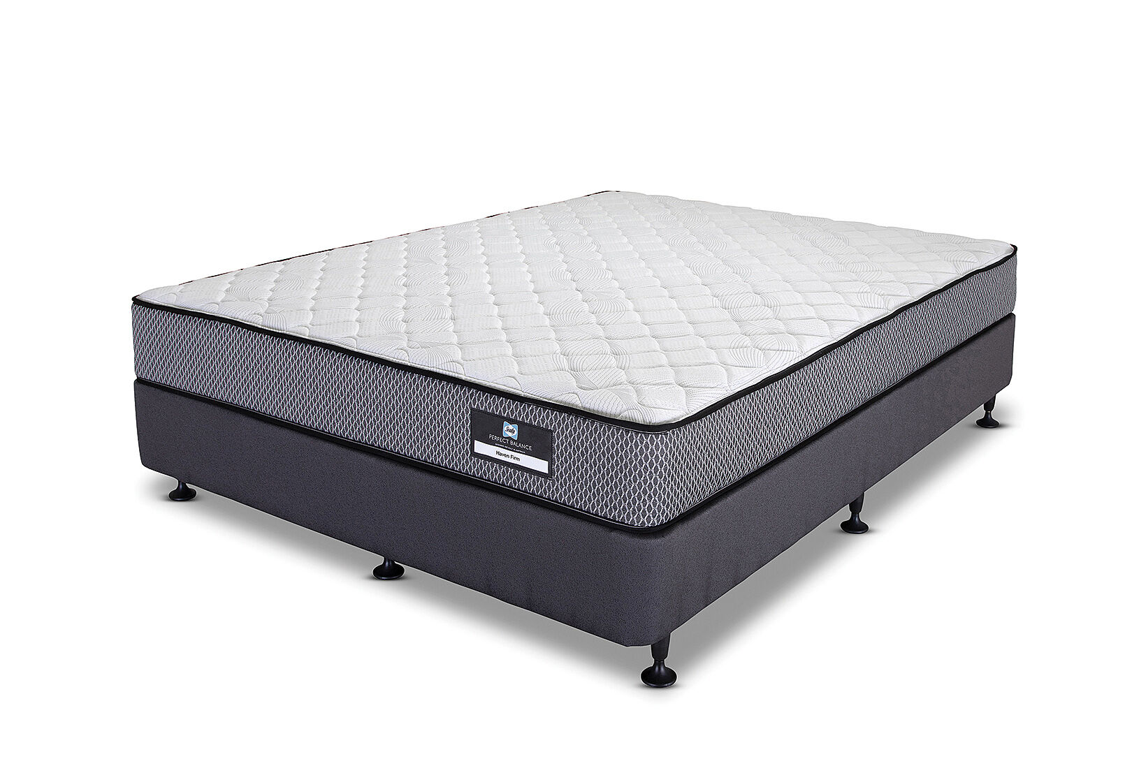 WHITE SEALY PERFECT BALANCE HAVEN FIRM Double Ensemble Amart Furniture