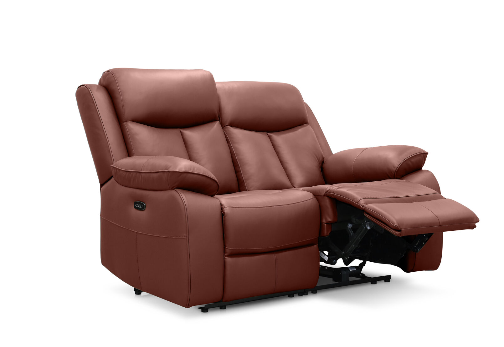 DACIA LEATHER - 2 Seater Sofa with inbuilt Electric Recliners DACIA LEATHER