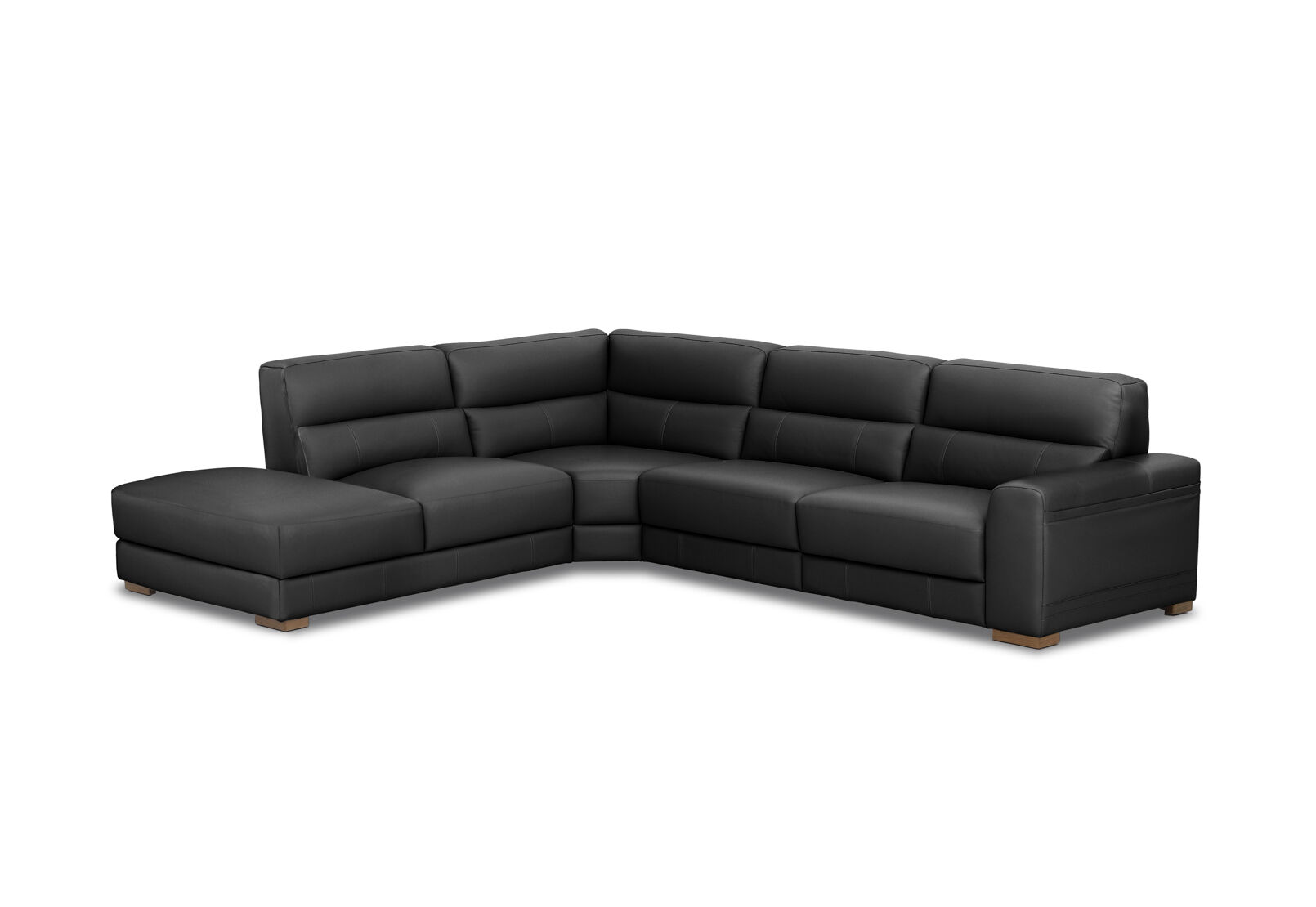 ELLYSE LEATHER - LHF Corner Chaise ELLYSE LEATHER