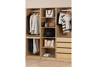 HOWARD - 5 Shelf Wardrobe