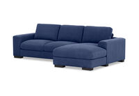 JOSEPHINE FABRIC - 3 Seater RHF Chaise JOSEPHINE FABRIC