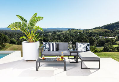 MONTEBELLO - 4 Piece Outdoor Lounge Setting