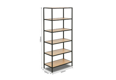 KRAMER - 6 Tier Bookcase