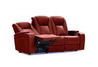 SENTINAL MK2 LEATHER - 3 Seater with 2 Electric Recliners SENTINAL MK2 LEATHER