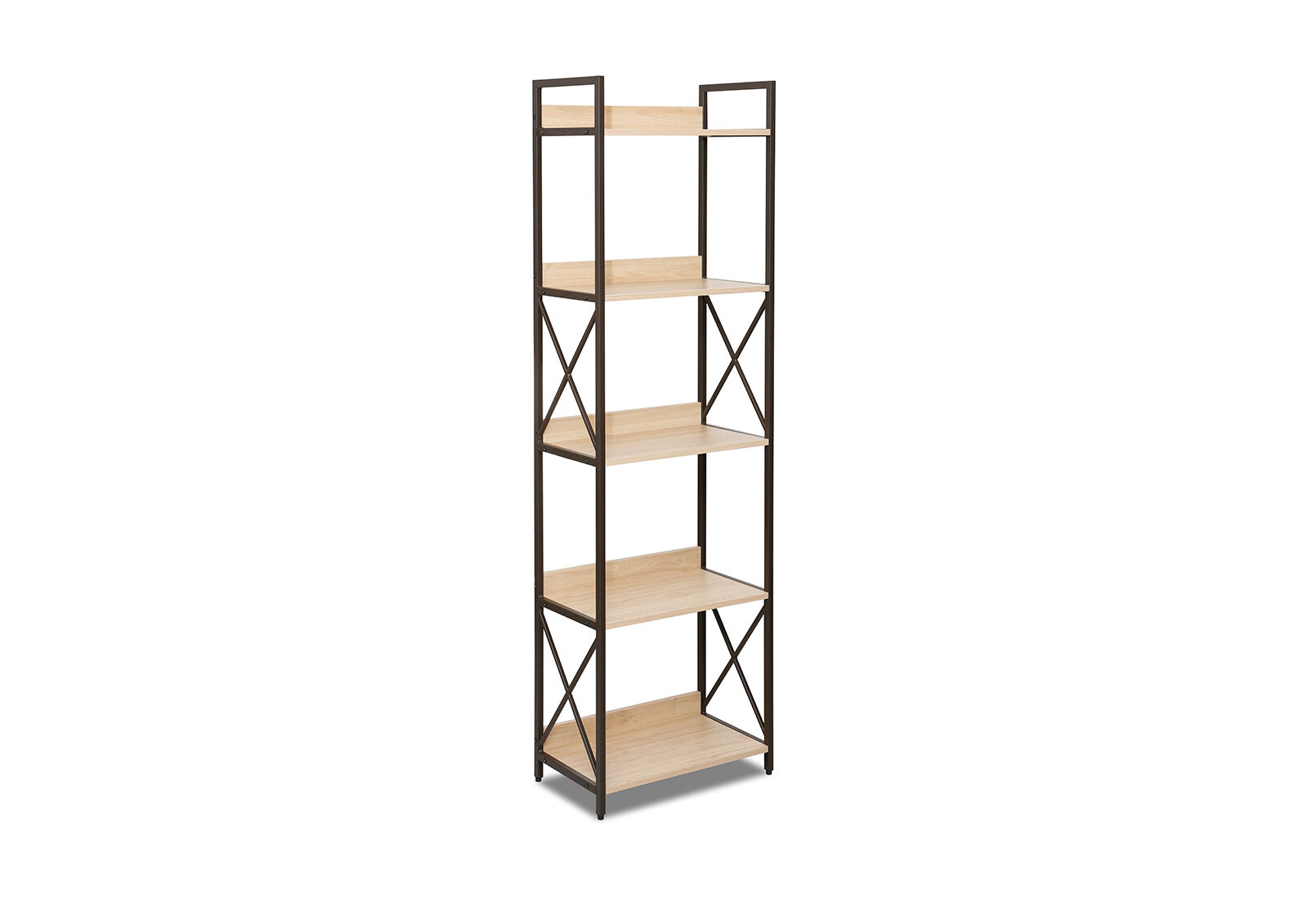 DUNN - 5 Tier Bookcase DUNN