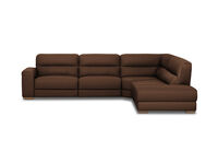 ELLYSE LEATHER - RHF Corner Chaise ELLYSE LEATHER