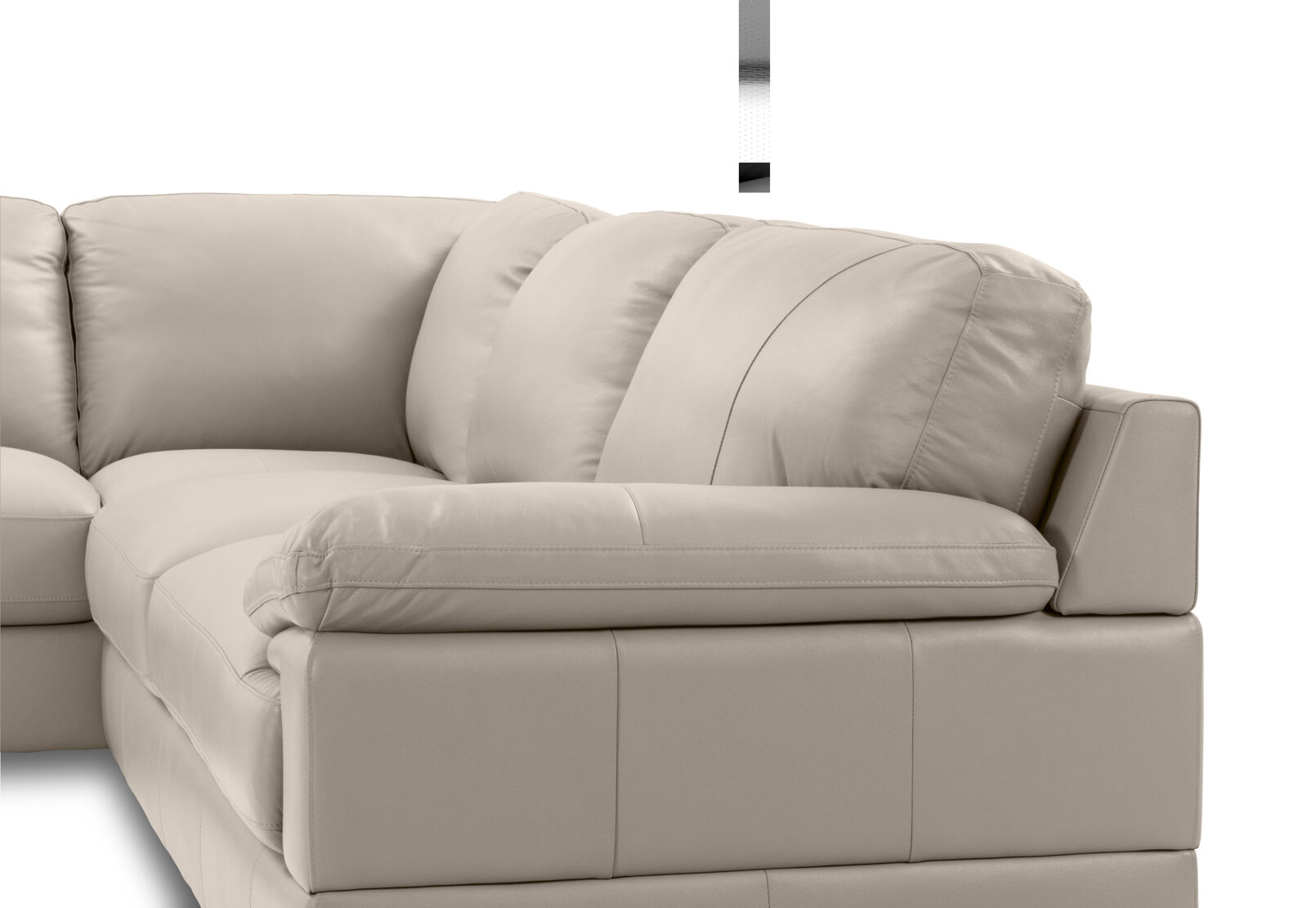 CANDACE LEATHER - Corner LHF Chaise CANDACE LEATHER