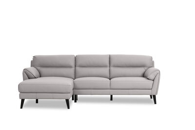 LYDIA LEATHER - 3 Seater LHF Chaise
