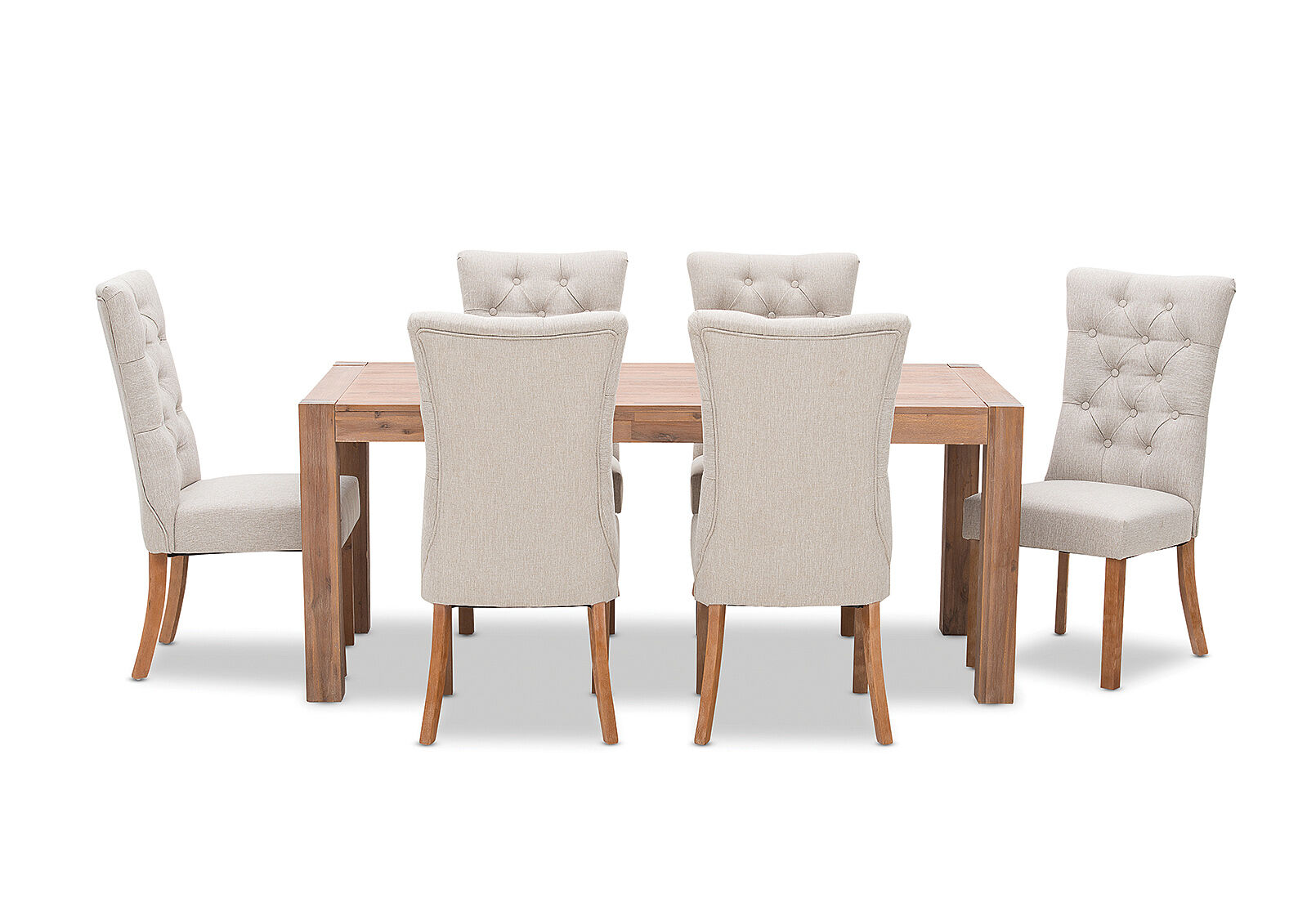 Silverwood 7 Piece Dining Suite Nottingham Chairs Amart