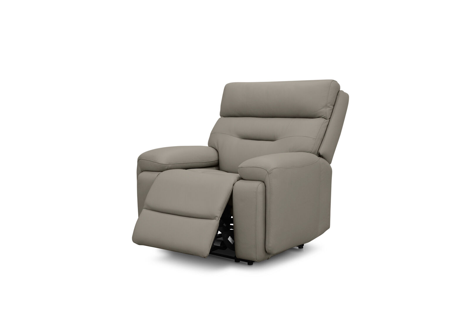 HOLLYWOOD LEATHER - Media Electric Recliner HOLLYWOOD LEATHER