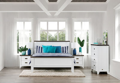 LE FRANSCHHOEK - 4 Piece King Tall Chest Bedroom Suite
