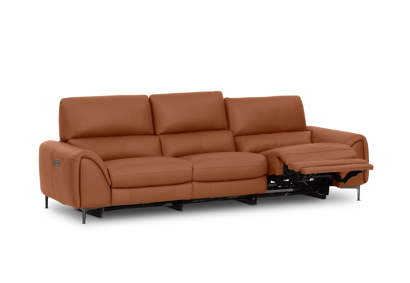 DOMINICO LEATHER - 3 Seater Electric Recliners DOMINICO LEATHER
