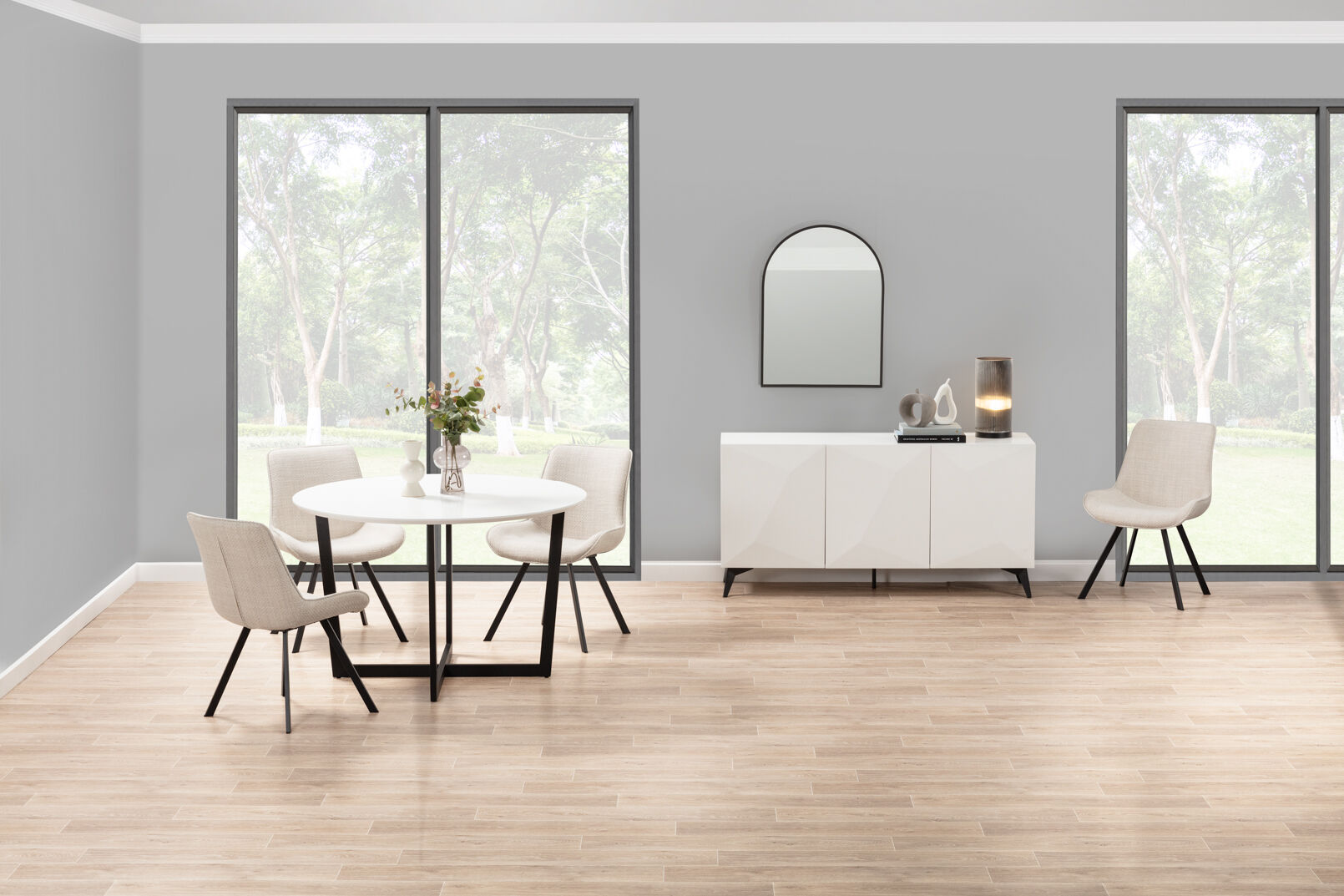 PREEDA - 5 Piece Suite with Vesta Dining Chairs. PREEDA
