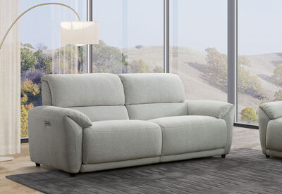 KYLON FABRIC - 2.5 Seater with Inbuilt Electric Recliners