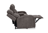BAYTOWN FABRIC - 2 Seater Electric Recliners with Console BAYTOWN FABRIC