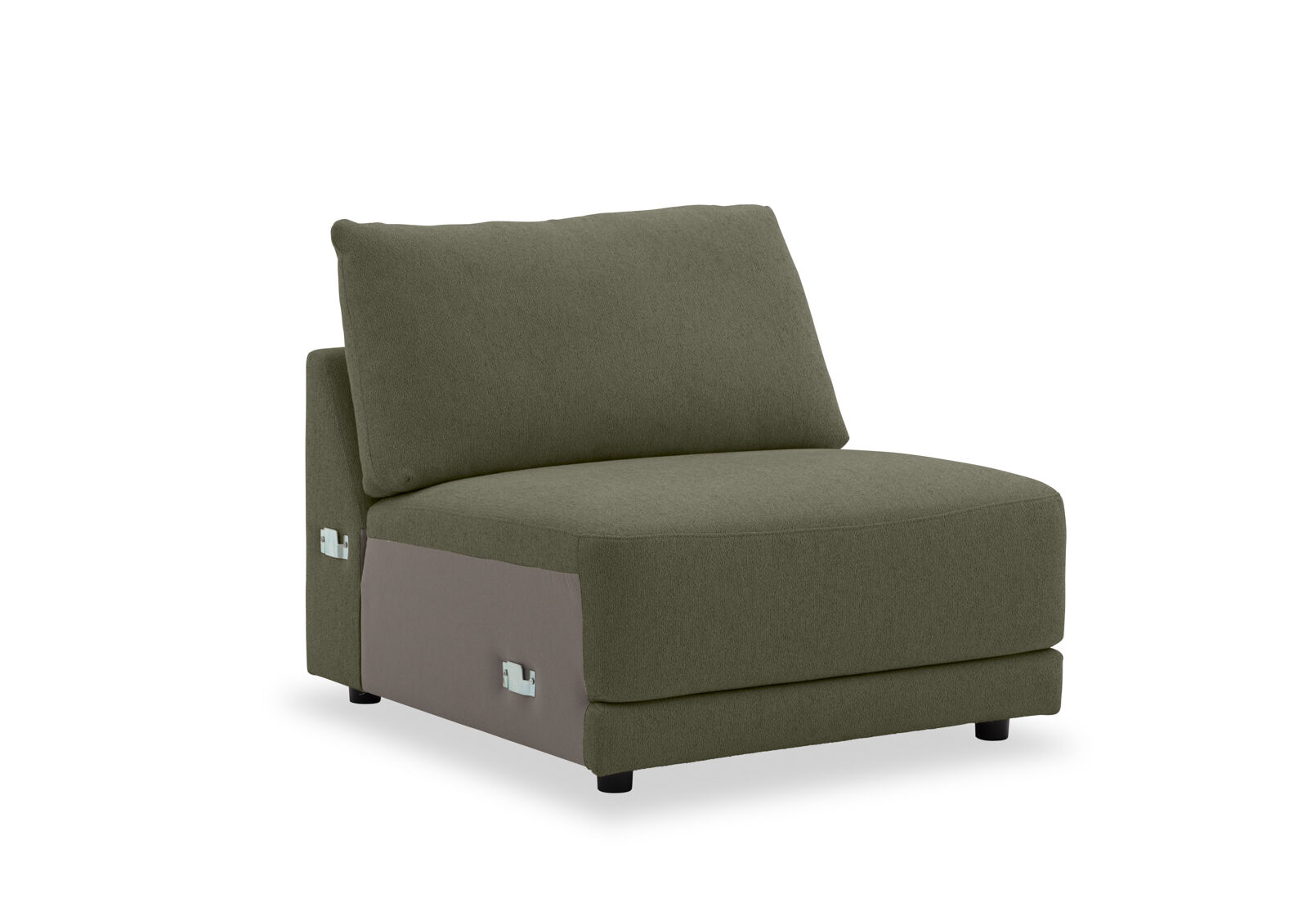 GREEN VARLEY FABRIC Modular Armless Chair (Fabric)