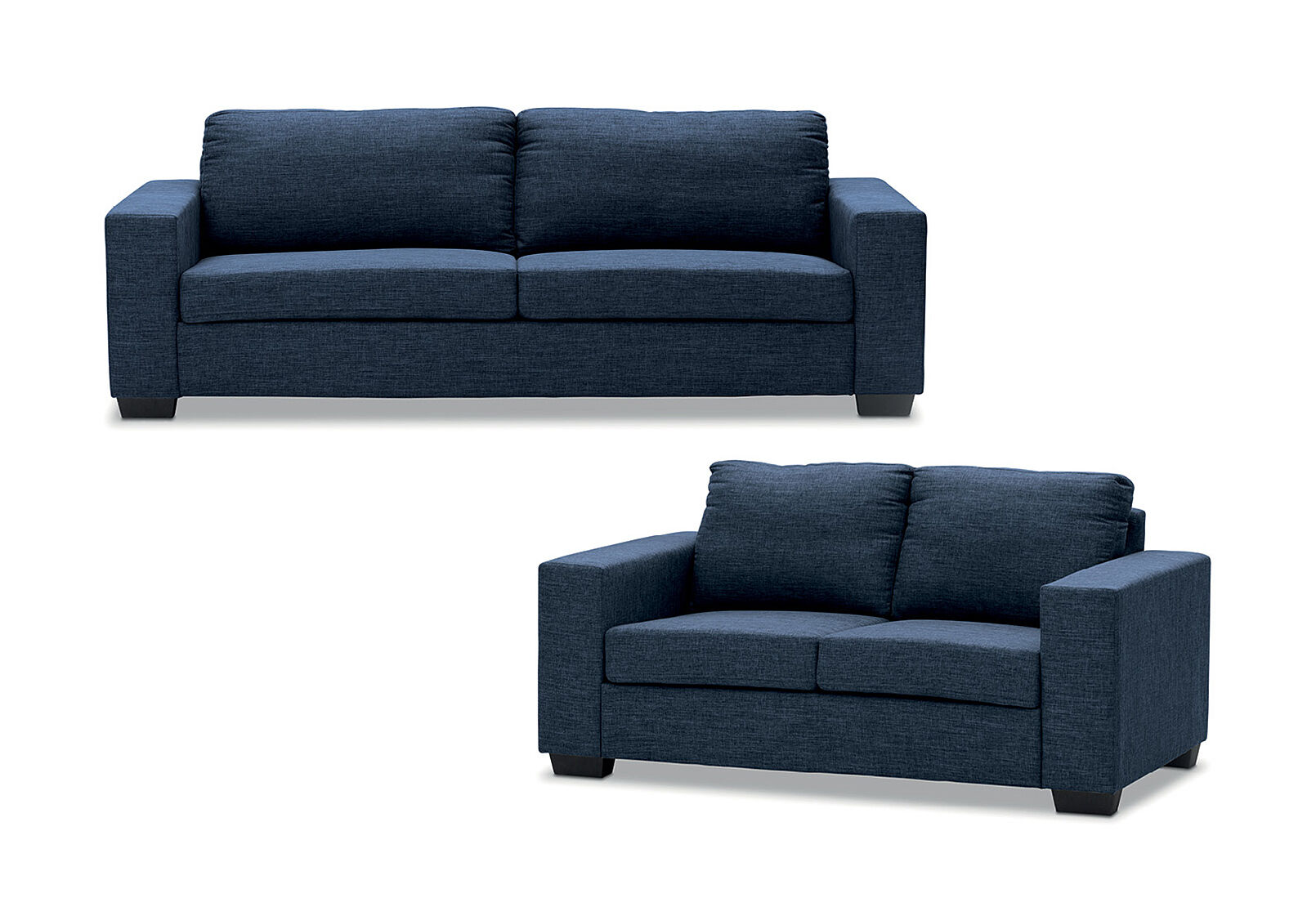 BONZA - Fabric Sofa Pair BONZA