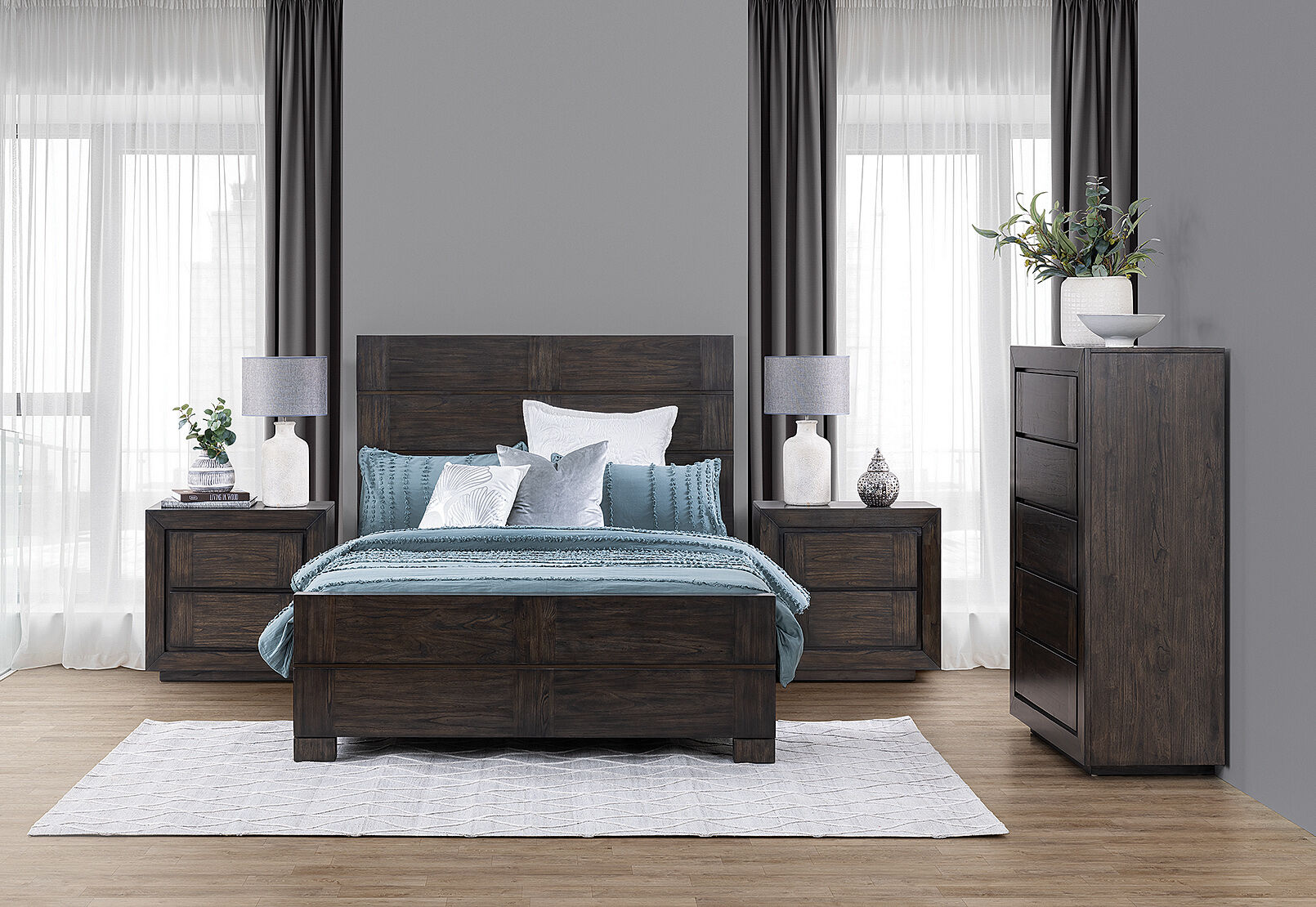 Amart furniture shop queen bed