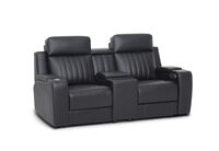 THANE LEATHER - 2 Seater with Electric Recliners THANE LEATHER