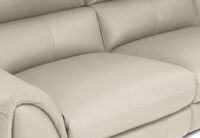 DOMINICO LEATHER - 3 Seater with 2 inbuilt Electric Recliners DOMINICO LEATHER