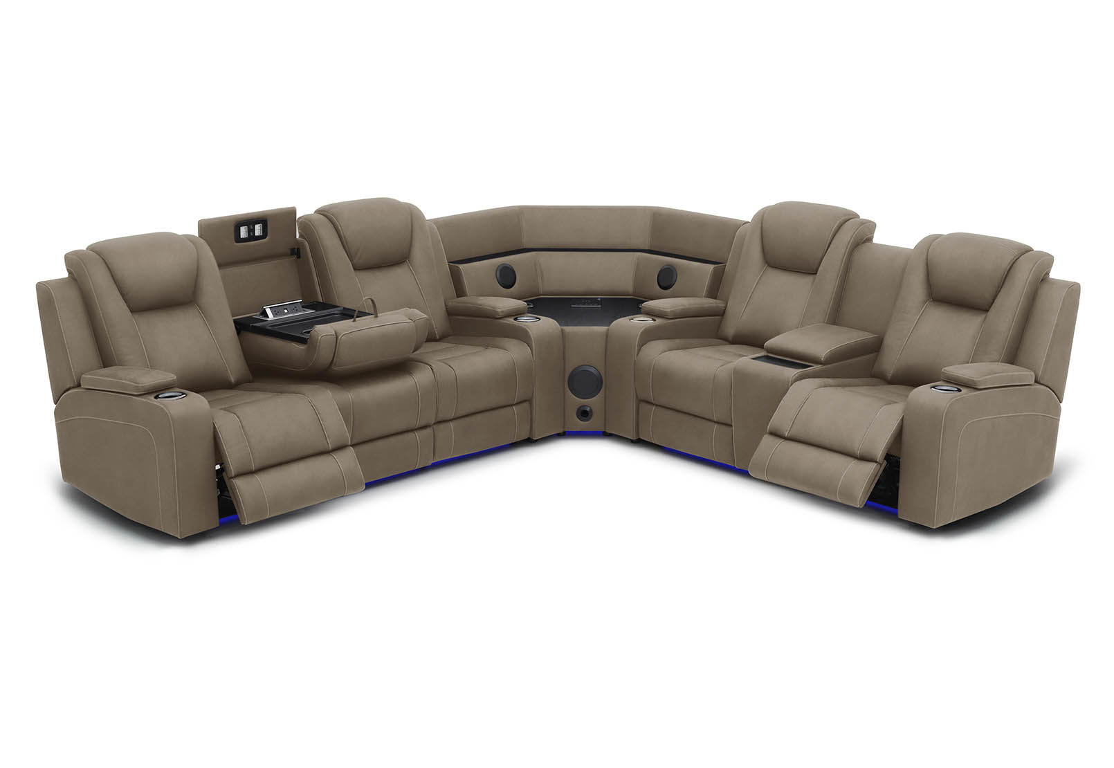 SENTINAL MK2 - 5pc Corner with RHF Console SENTINAL MK2