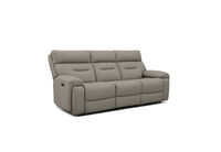 HOLLYWOOD LEATHER - 3 Seater with 2 inbuilt Electric Recliners HOLLYWOOD LEATHER