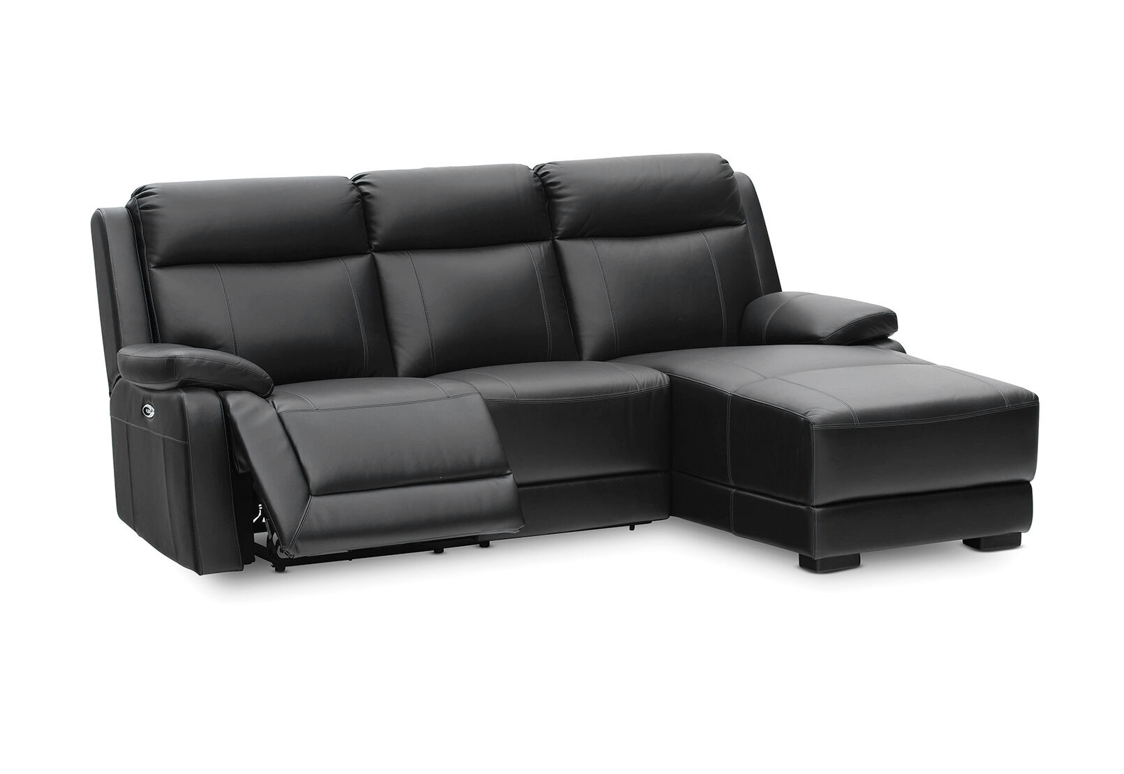 SAN MARCO - Leather 3 Seater Chaise SAN MARCO
