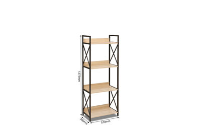 DUNN - 4 Tier Bookcase