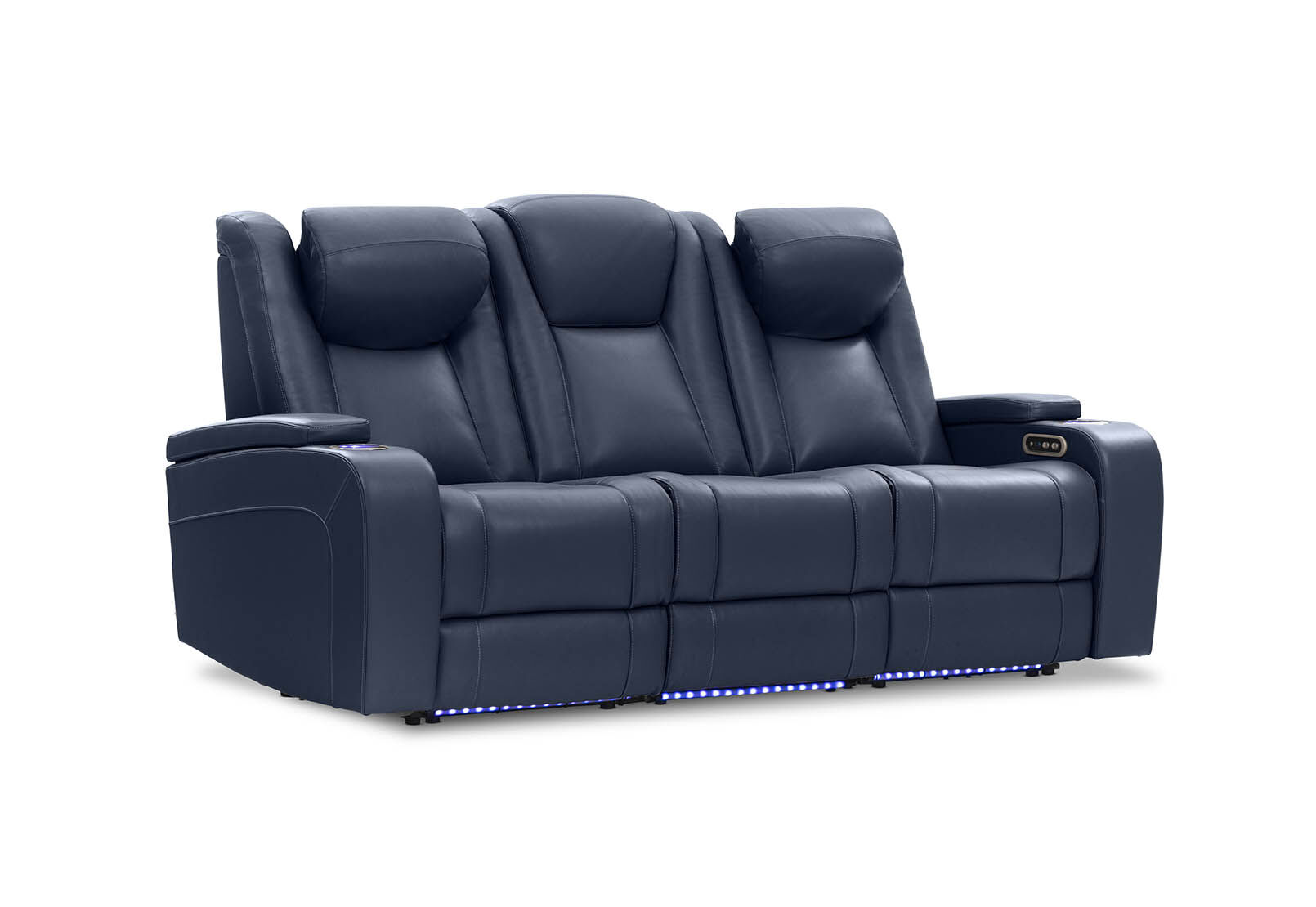 SENTINAL MK2 LEATHER - 3 Seater with 2 Electric Recliners SENTINAL MK2 LEATHER