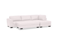 HAYWOOD - RHF Corner Lounge with Ottoman HAYWOOD