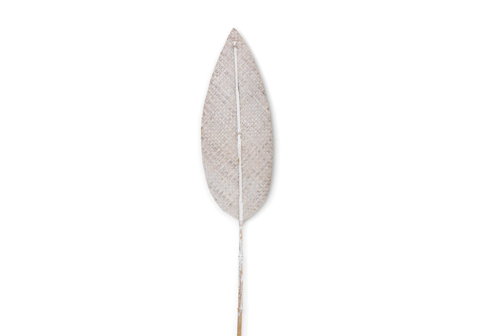 ANWAR - 180cm White Deco Leaf ANWAR