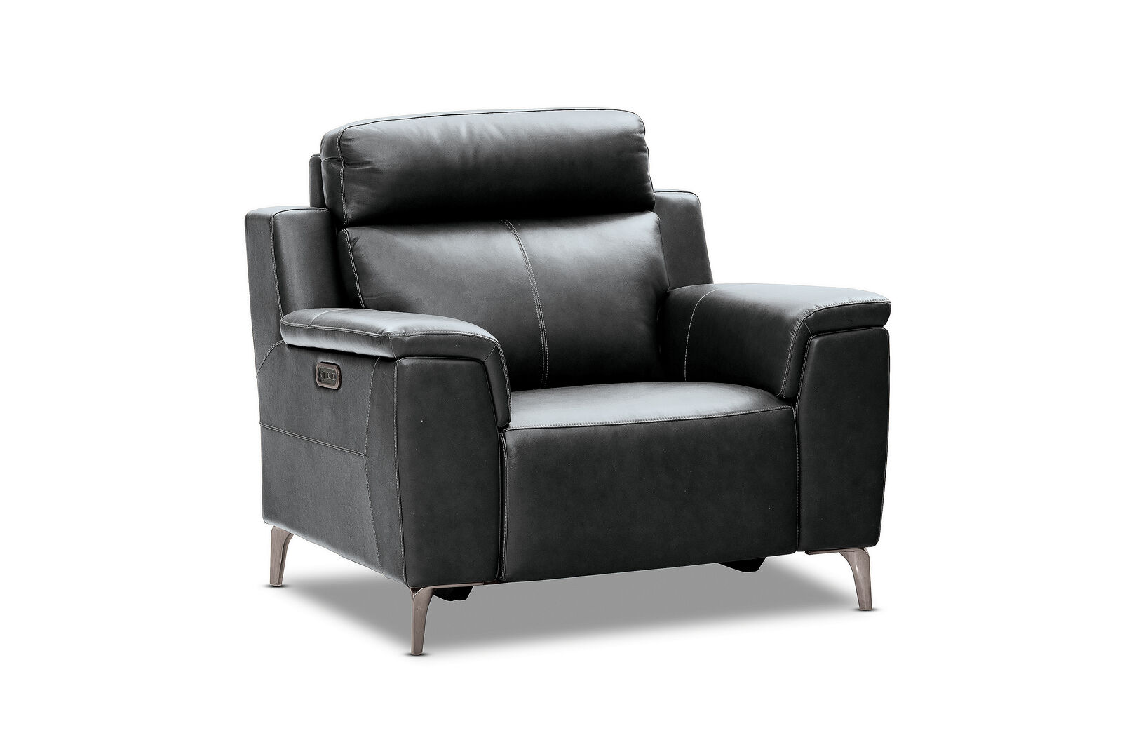ARISTOTLE - Leather Electric Recliner ARISTOTLE