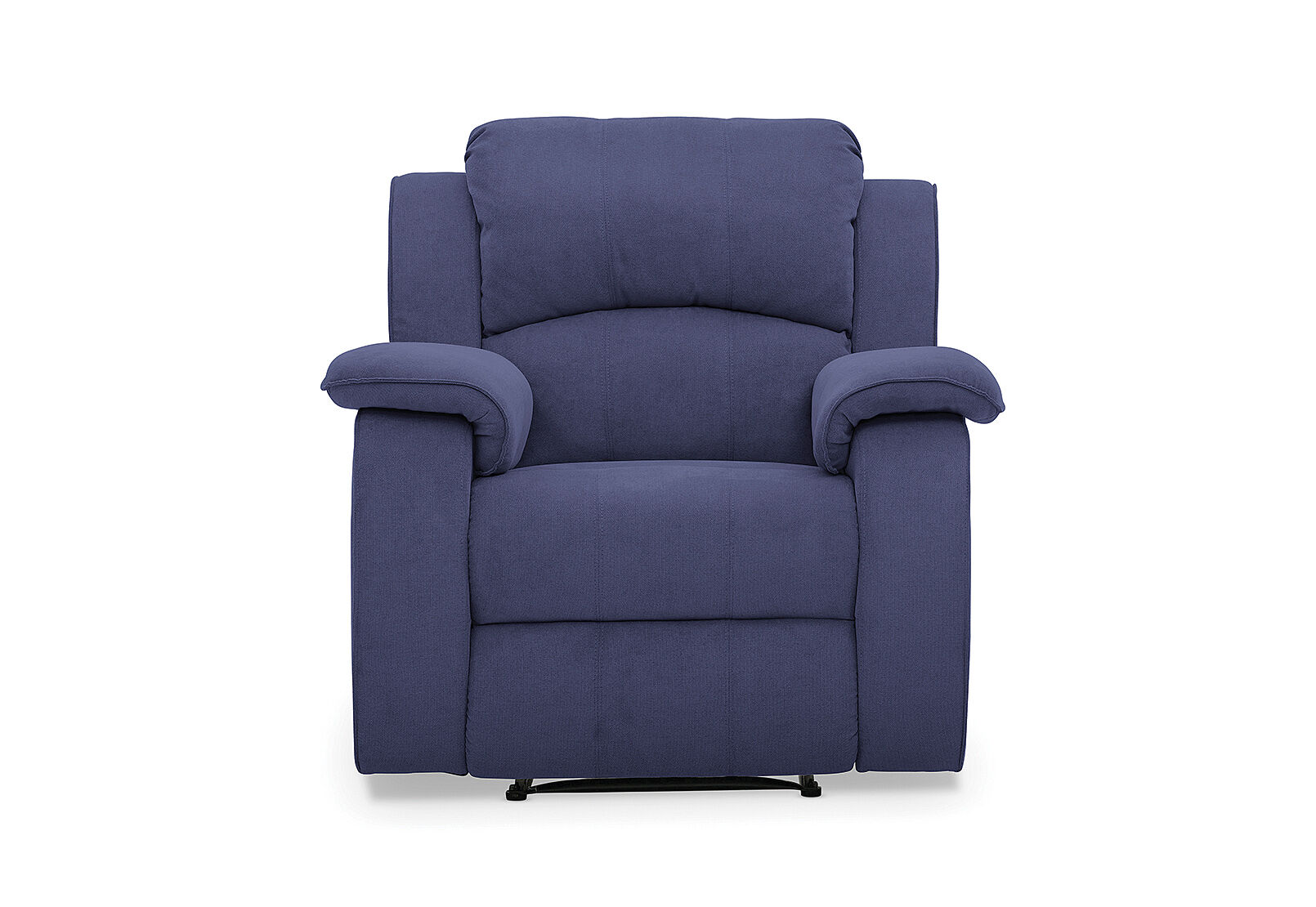 NAVY SALOON Fabric Recliner