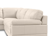 CANDACE LEATHER - Corner LHF Chaise CANDACE LEATHER