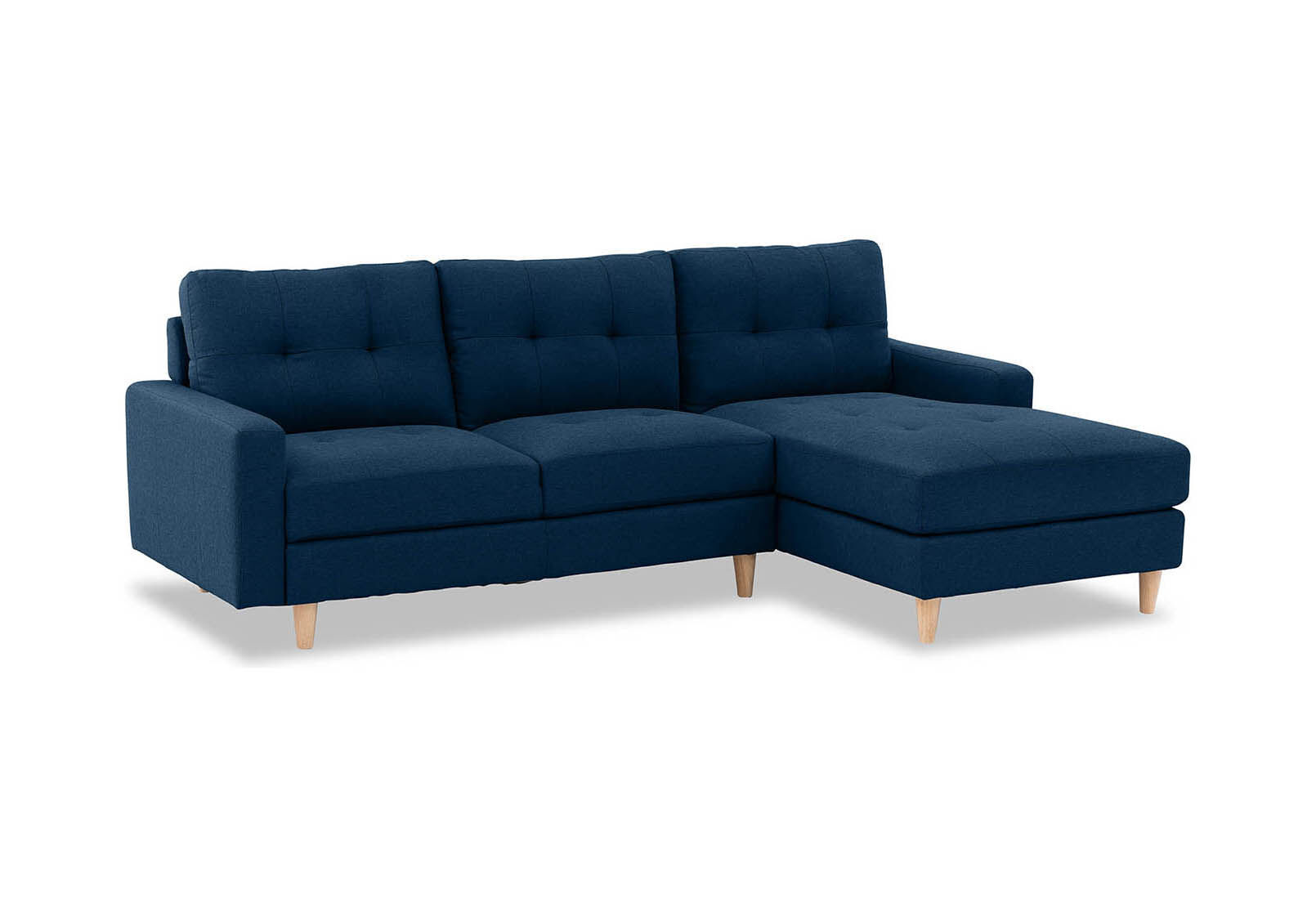 KELLER - Fabric 3 Seat RHF Chaise KELLER
