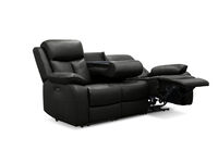 DACIA LEATHER - 3 Seater Sofa with 2 inbuilt Electric Recliners DACIA LEATHER