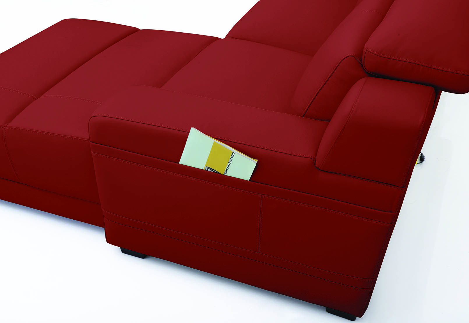 CASSIUS MK2 LEATHER - 3 Seater RHF Chaise CASSIUS MK2 LEATHER