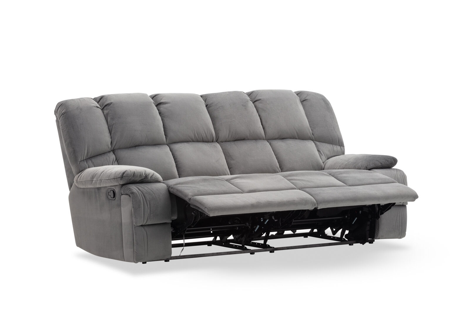 LEBRON FABRIC - 3 Seater with 2 inbuilt Recliners LEBRON FABRIC