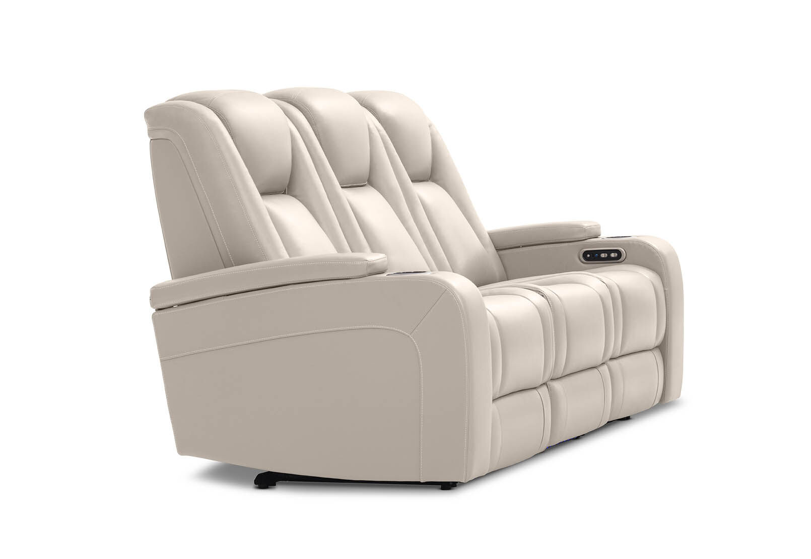 SENTINAL MK2 LEATHER - 3 Seater with 2 Electric Recliners SENTINAL MK2 LEATHER