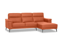 CAPEL LEATHER - 3 Seater Sofa with RHF Chaise CAPEL LEATHER